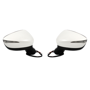 Conjunto de espejo trasero para Mazda CX-5 2017 2018 2019 2020 2021 2022 White pintable/ 8 pines KR22691N151/ KR2469181a KR22691N151/ KR246918181A