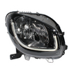 Para Mercedes Smart Fortwo Coupe 453 2014-2019 Halógeno negro DRL HEADLAMP OEM 4539066101 4539065601
