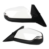 Conjunto de espejo retrovisor para Chevrolet Malibu 2016-2021/pintado en blanco/8 pines
