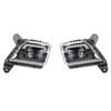 Faro antiniebla para Chevrolet Silverado 2019 2020 2021 2022/LED/Negro
