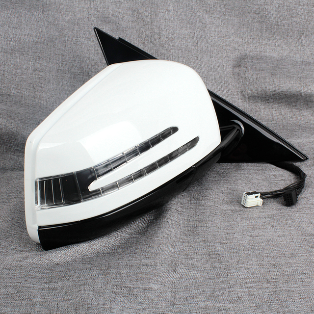 Conjunto de espejo retrovisor para Benz W212 2010-2015/blanco
