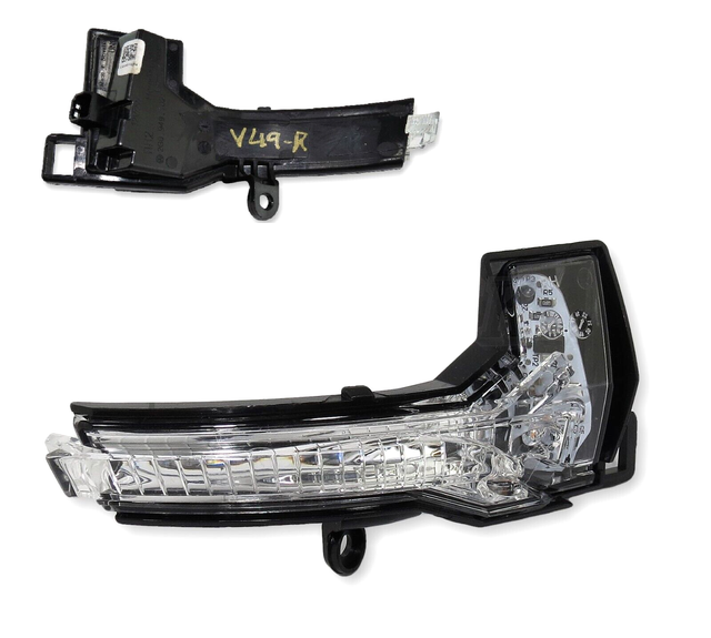 Lámpara de luz de señal de giro de espejo para VW Polo 2018-2022