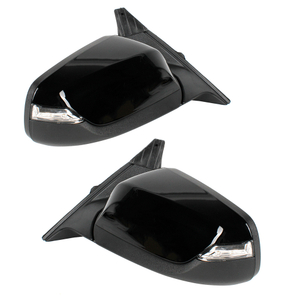 Conjunto de espejo retrovisor para Chevrolet Malibu 2016-2021/pintado en negro/5 pines