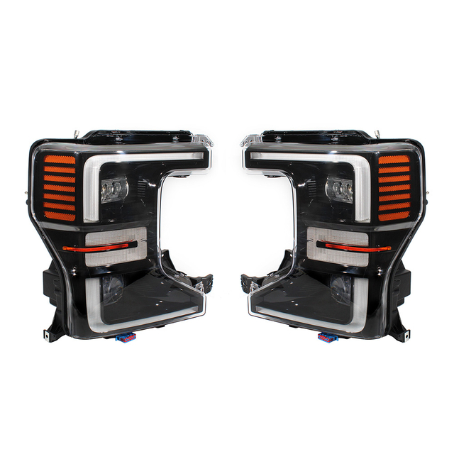 Faro Para Ford F250 Super Duty 2020-2022/LED/Cubierta Negra