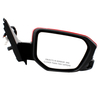 Conjunto de espejo retrovisor para Honda Civic Sedan 2016 2017 2018 2019 2020 2021/pintado en negro/11 líneas/derecha HO1321284 / 76208TBCA03ZA-PFM