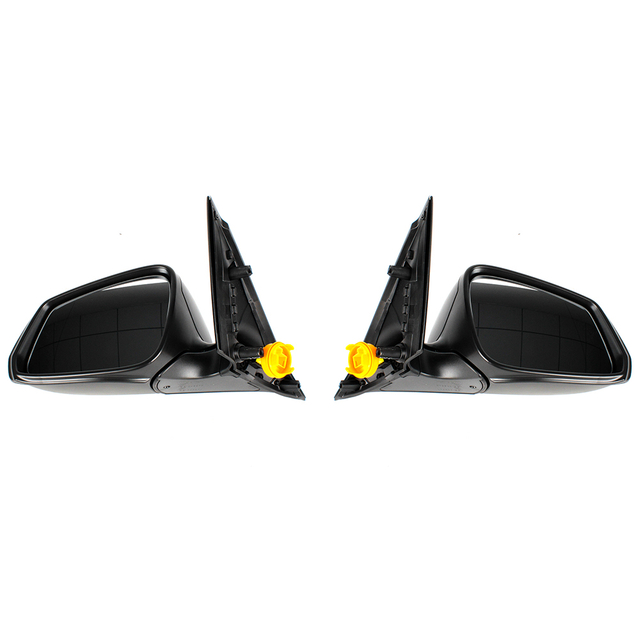 Conjunto de espejo trasero para BMW Serie 5 F10/F18 LCI 2012-2016 pintura negra