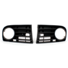 Cubierta de la lámpara de niebla para VW Golf 4 1998 1999 2000 2001 2002 2003 2004 2005 2006 1J0853665B 1J0853666E