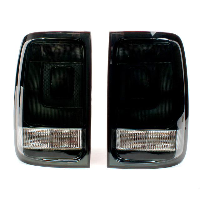 Fanale Trasero Para VW Amarok 2010 Con Bombillas LED Negro