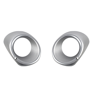 Cubierta de lámpara antiniebla para Mitsubishi Outlander 2013-2015/plata