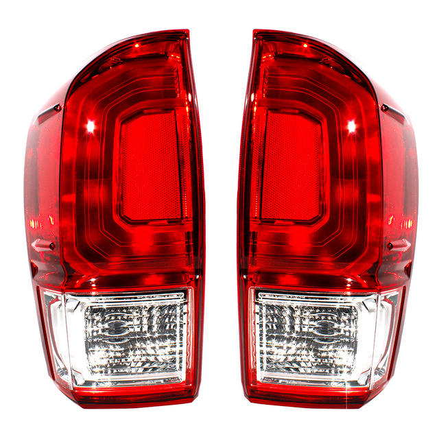 Lámpara trasera para Toyota Tacoma 2016 2017 2018 2019/rojo-blanco 8155004170 TO2801197 8156004180 TO2800198