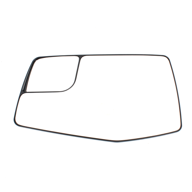 Cristal de espejo para Chevrolet Silverado 1500 2019-2023/Lentes grandes y pequeños/Con calefacción/Izquierdo