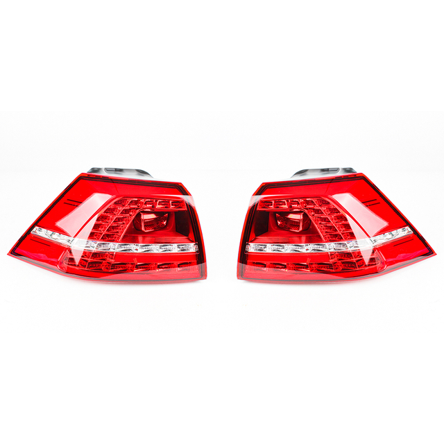 Luz trasera para VW Golf 7 GTI 2013 2014 2015 2016 2017 Outer Taillight 5G09450307F 5G0945308F