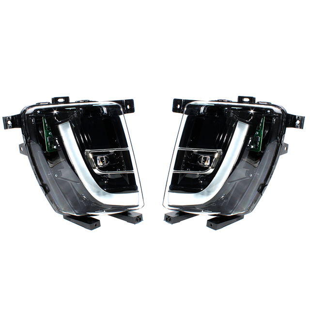 Lámpara antiniebla para Tesla Model X 2016 2017 2018 2019 2020 2021/versión europea/alta/LED 1034327-00-C 1034326-00-C