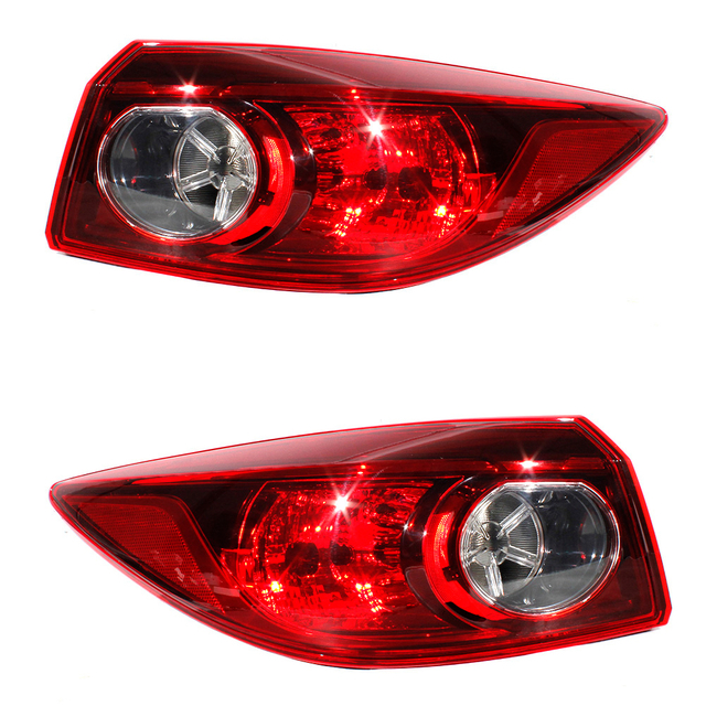 Luz trasera para Mazda 3 EXT 2014-2018 versión americana Sedan