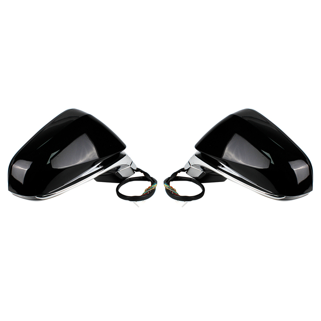 Conjunto de espejo retrovisor para Lexus RX350 RX450H 2016 2017 2018 2019 2020 2021 2022/negro/13 líneas 87910-0E251 87910-0E914